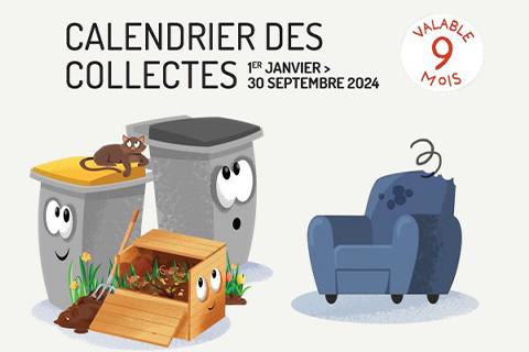 Votre Calendrier De Collecte Des Déchets 2024 - MANTES-LA-JOLIE